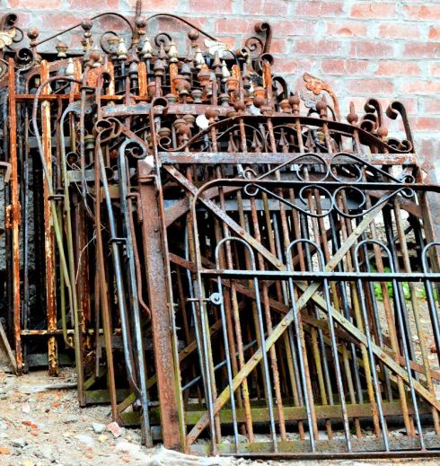 The most impressive set of iron gates we have ever had!